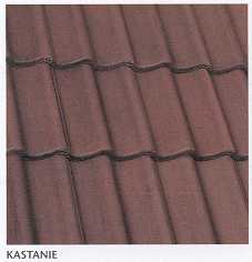 Dachpfannen kastanie